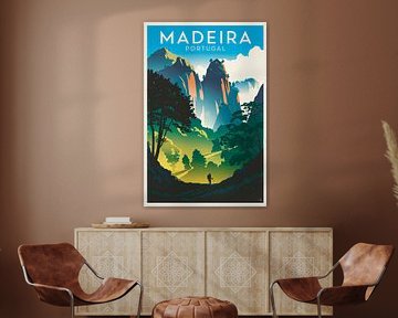 Madeira, Portugal sur Poster Art Shop
