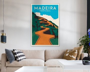 Madeira, Portugal. van Poster Art Shop