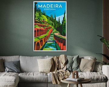 Madeira, Portugal. von Poster Art Shop