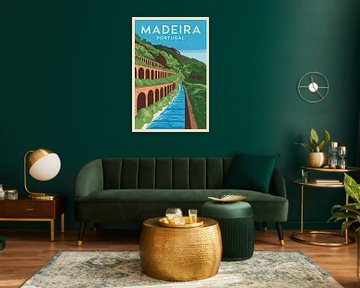 Madeira, Portugal. von Poster Art Shop