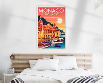 Monaco, Monaco van Poster Art Shop