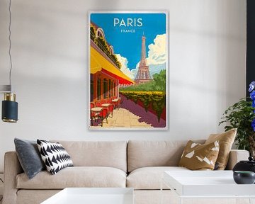 Parijs, Frankrijk. van Poster Art Shop