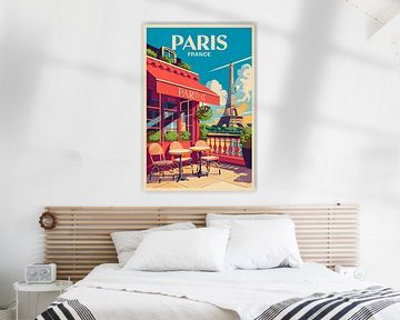 Parijs, Frankrijk van Poster Art Shop
