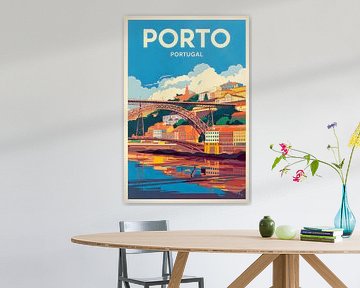 Porto, Portugal. von Poster Art Shop