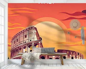 Rome, Italy. by Poster Art Shop