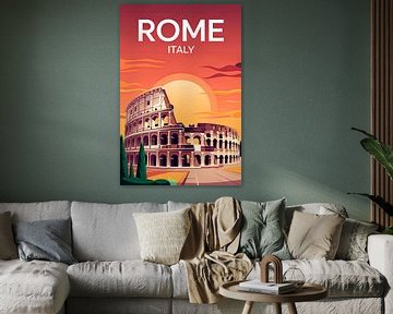 Rome, Italië. van Poster Art Shop