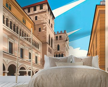 Split, Kroatië van Poster Art Shop