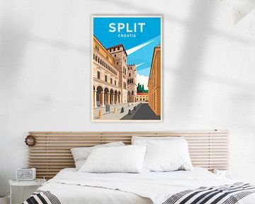Split, Croatie sur Poster Art Shop