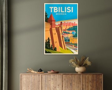 Tbilisi, Georgië van Poster Art Shop