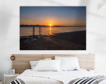 Kroatië : Zonsondergang in Zadar van Photoart-Naegele