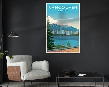 Vancouver, Kanada. von Poster Art Shop