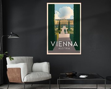 Wenen, Oostenrijk. van Poster Art Shop