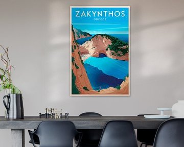 Zakynthos, Greece. by Poster Art Shop