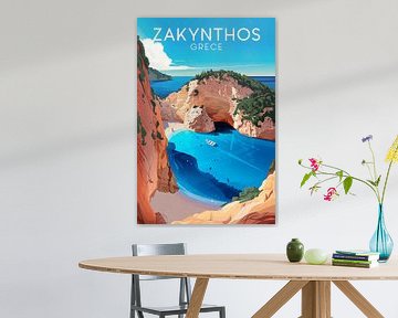 Zakynthos, Greece. by Poster Art Shop