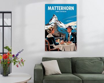 Zermatt, Zwitserland. van Poster Art Shop