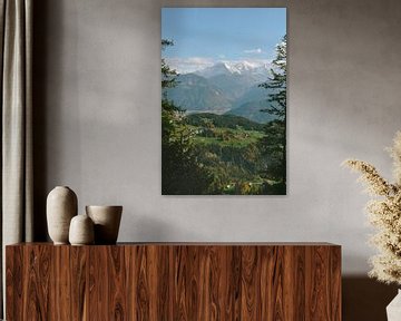 Berg panorama uitzicht Mönch, Eiger, Jungfrau van Jisca Lucia