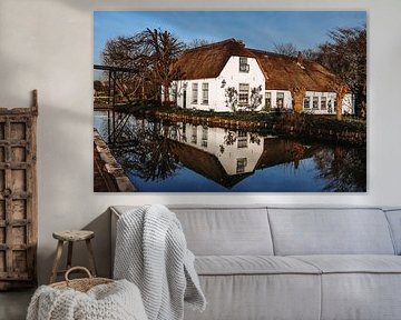 Reflection & the Dutch Farmhouse by Sonja Bos