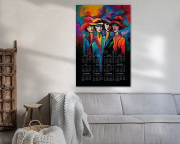 Calendar 2025 by Harry Hadders