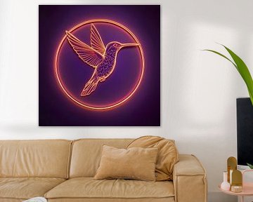 Neonkolibri von Lauri Creates