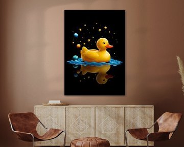 Badeend Reflectie van MIROKKU