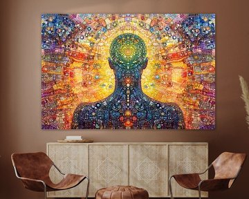 digitale Belletristik Druck Kaleidoskop