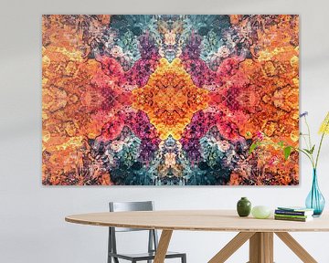 digitale Belletristik Druck Kaleidoskop