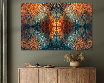 spiritual digital fiction print kaleidoscope by Egon Zitter