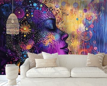 Die Seele von Mutter Erde spirituelle Kunst von Mel Digital Art