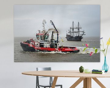 El Galeón Andalucía and Waterland DelfSail 2024 by Jan Georg Meijer