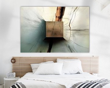 Abstract hout van Ton Kuijpers