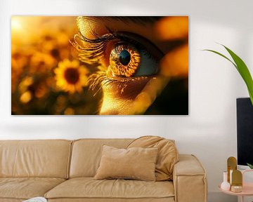 "Reflections of a sunflower" by Esther Sigger