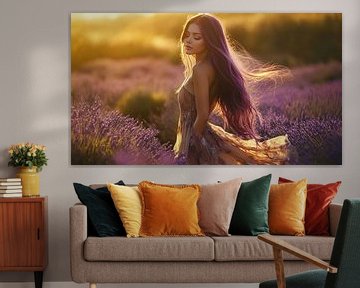 "Purple harmony in nature" by Esther Sigger