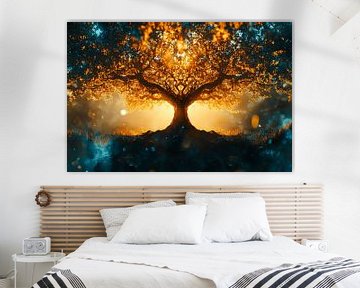 levensboom tree of life spiritueel van Egon Zitter
