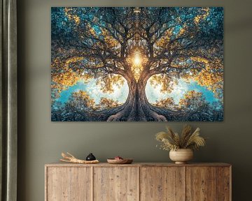 levensboom tree of life spiritueel van Egon Zitter