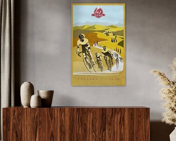 Strade Bianche Retro Cycling