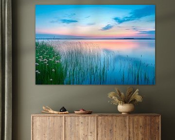 Evening atmosphere by the water by Poster Art Shop