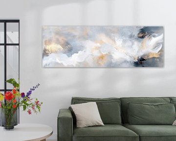 Abstract landschap van Poster Art Shop