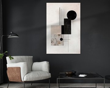Abstracte meetkunde van Poster Art Shop