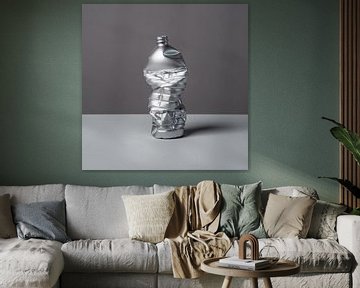 Modern stilleven - plastic fles