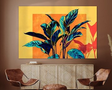 Colourful plant splendour by Poster Art Shop