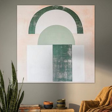 Farbenfrohe Geometrie von Poster Art Shop