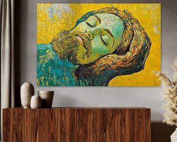 spiritual painting with trees