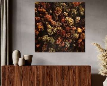 Forêt d'automne sur Poster Art Shop