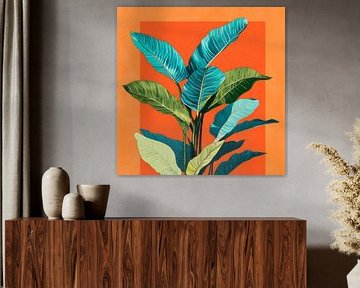Tropical leaves by Poster Art Shop