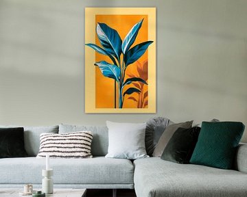 Tropische bladeren van Poster Art Shop