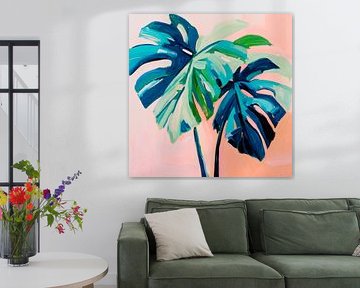 Tropical leaves by Poster Art Shop