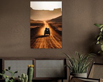 Desert trip adventure by Poster Art Shop