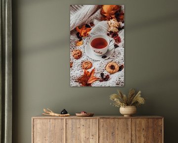 Thee en koekjes van Poster Art Shop