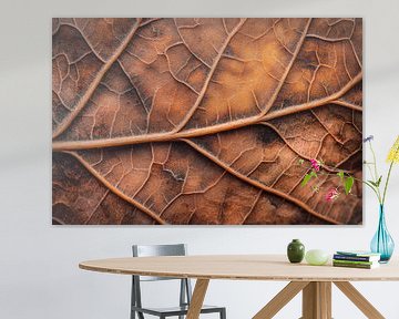Verdord blad van Poster Art Shop