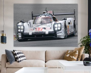 Porsche 919 Hybrid, prototype sportif de course sur Sjoerd van der Wal Photographie